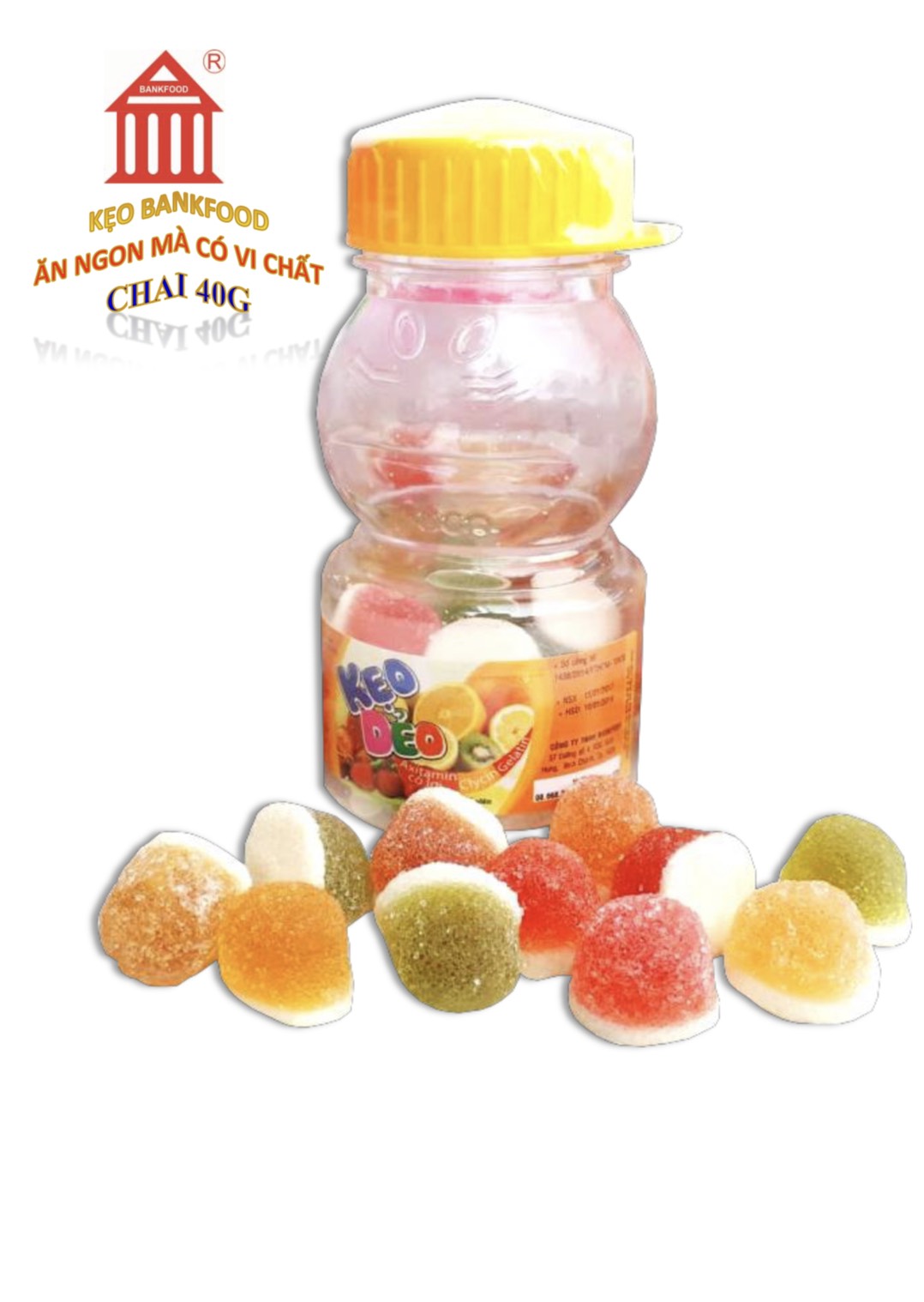Dẻo Chóp Chuông (Viên Kẹo Panda Gummy)