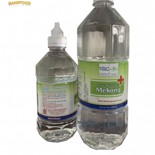 NƯỚC MUỐI SINH LÝ MEKONG - 1000ML