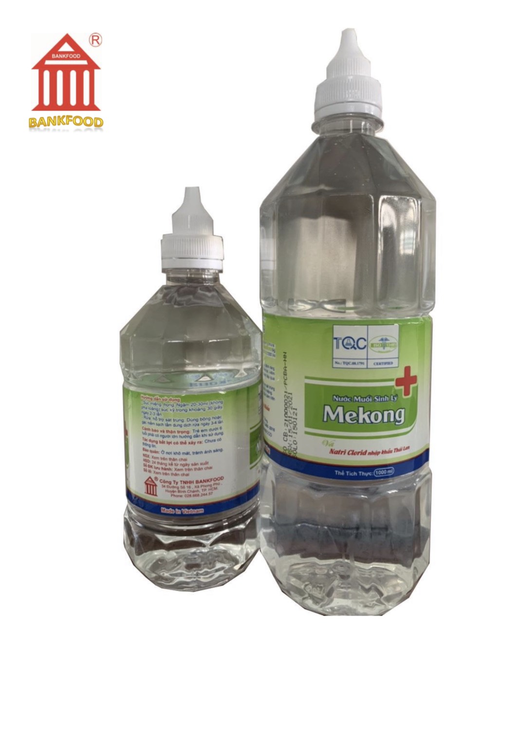 NƯỚC MUỐI SINH LÝ MEKONG - 1000ML