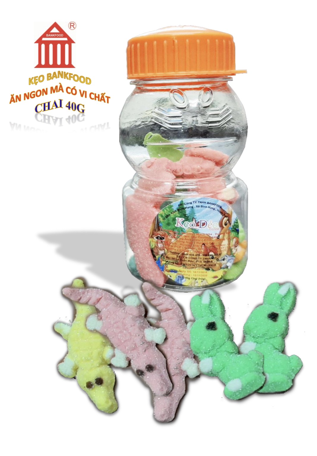 Dẻo Thú (Viên Kẹo Panda Gummy)