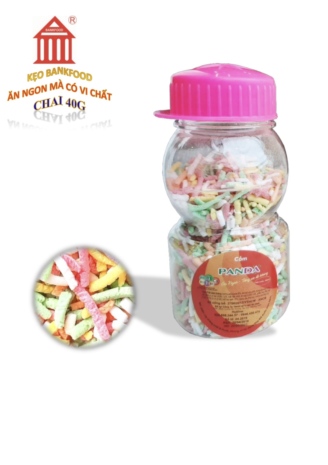 Cốm PanDa 40g (Kẹo Cốm Panda)