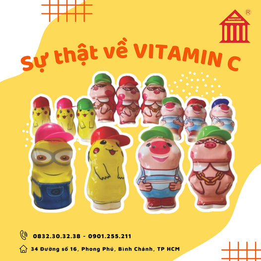 SỰ THẬT VỀ VITAMIN C CÓ THỂ BẠN CHƯA BIẾT 