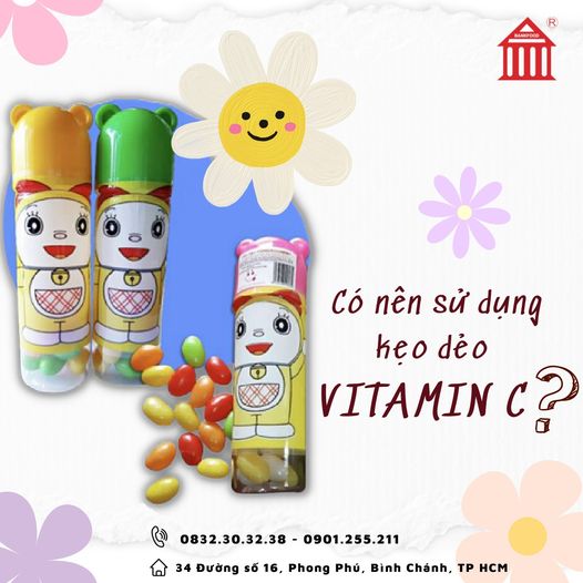 CÓ NÊN SỬ DỤNG KẸO DẺO VITAMIN CHO BÉ 
